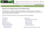 showing the Spillane Research Group Wiki